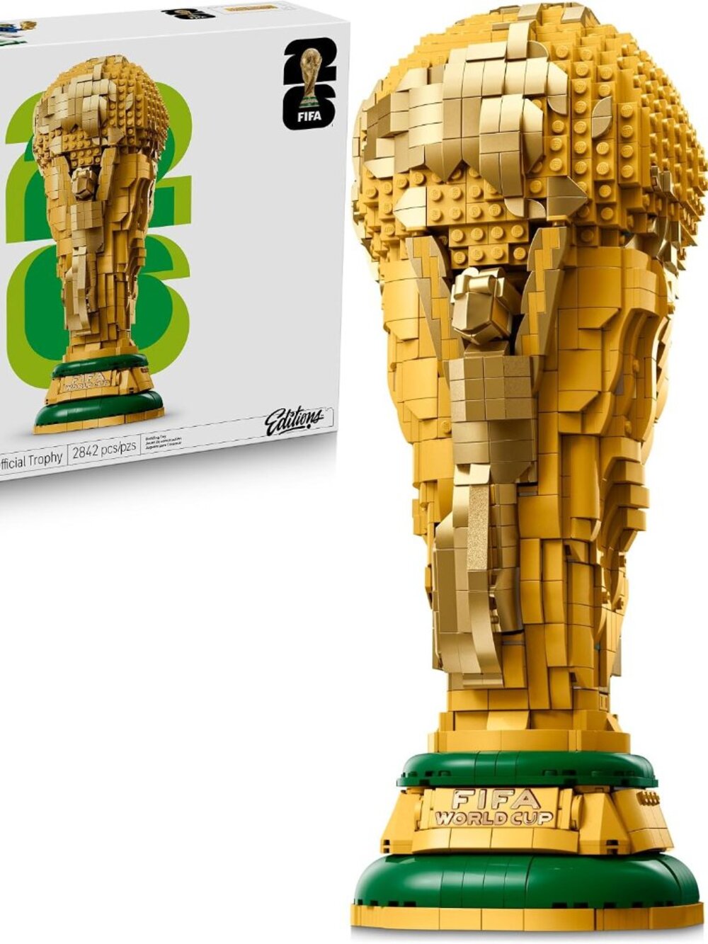 LEGO Editions FIFA World Cup Official Trophy Building Set 43020
